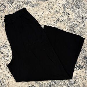 Black Wide-Leg pull on Pants